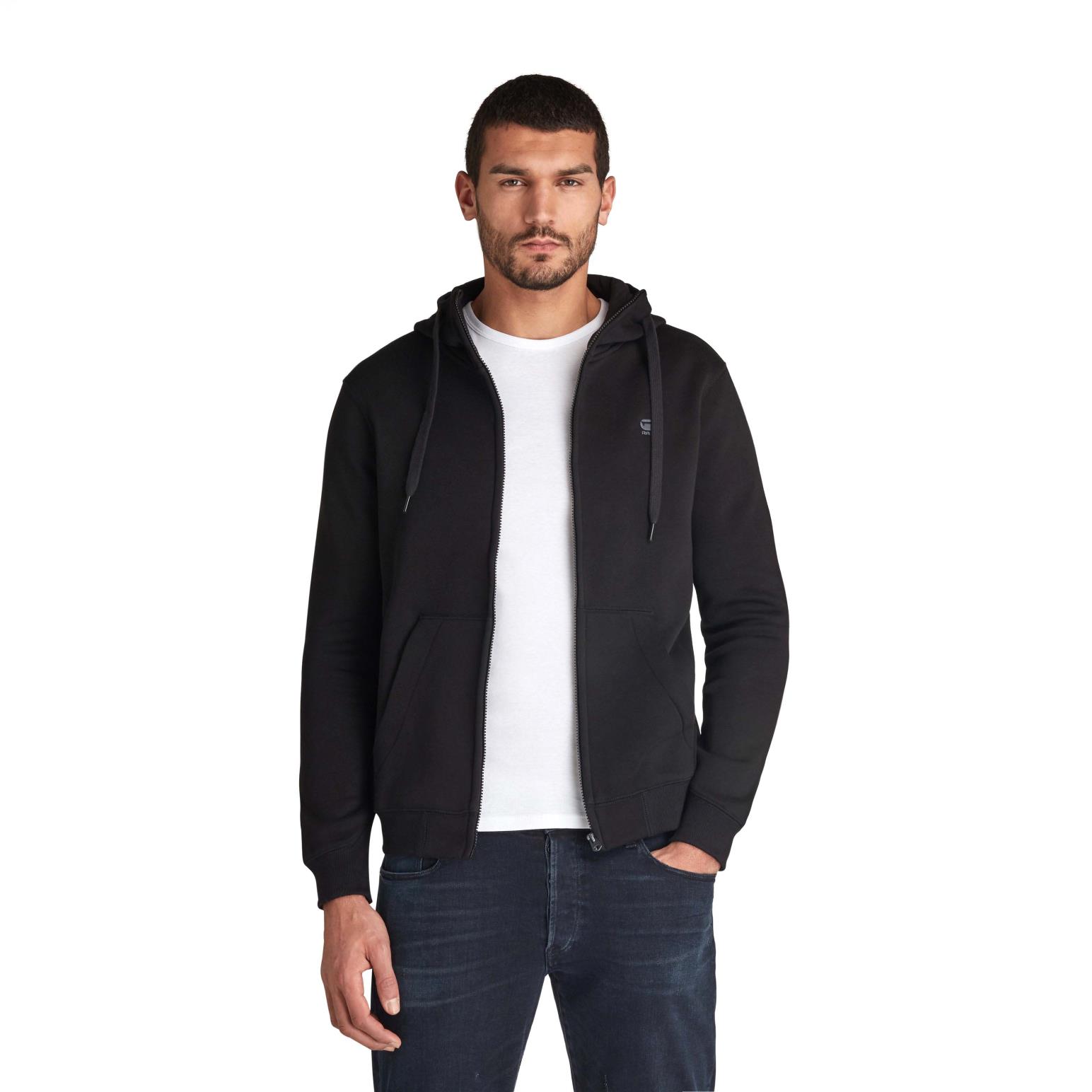 G-Star Premium Core Hooded Zip Sweatshirt L\S